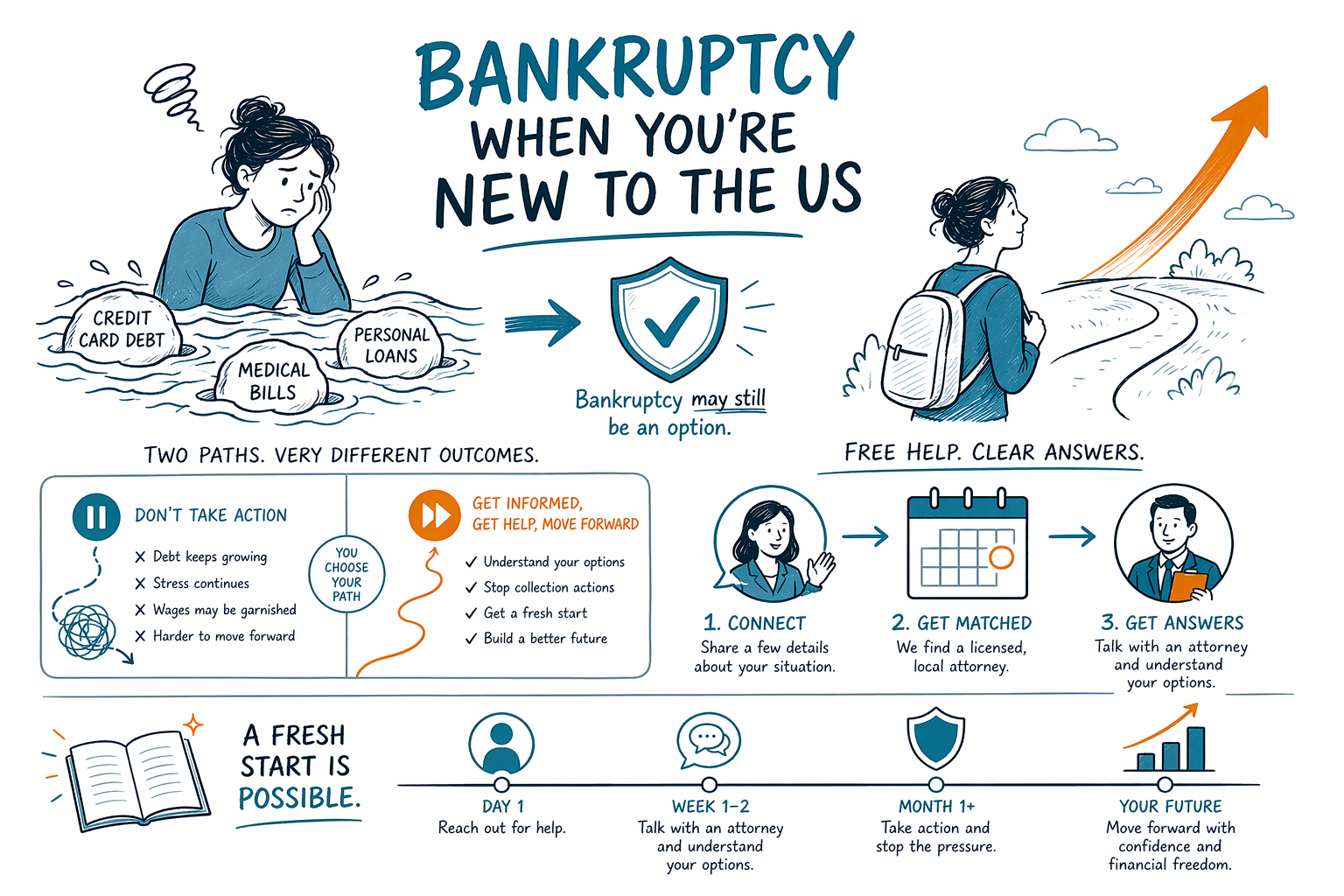 Bankruptcy When Youre New To The Us